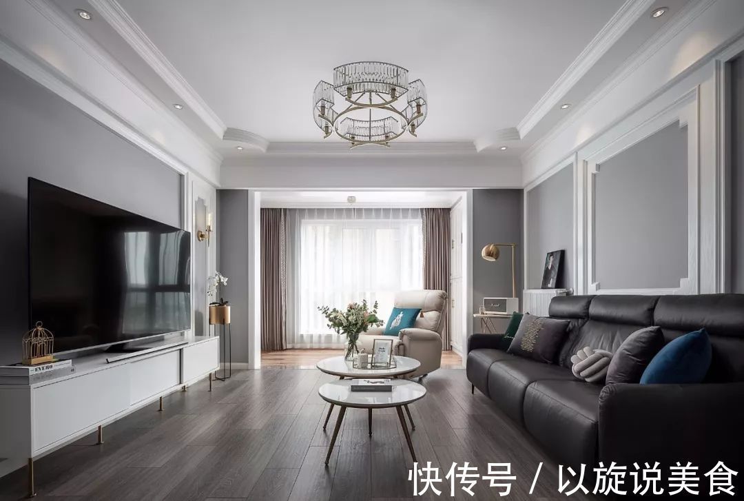 客厅|33款高级灰的客厅,简约空间的高级感