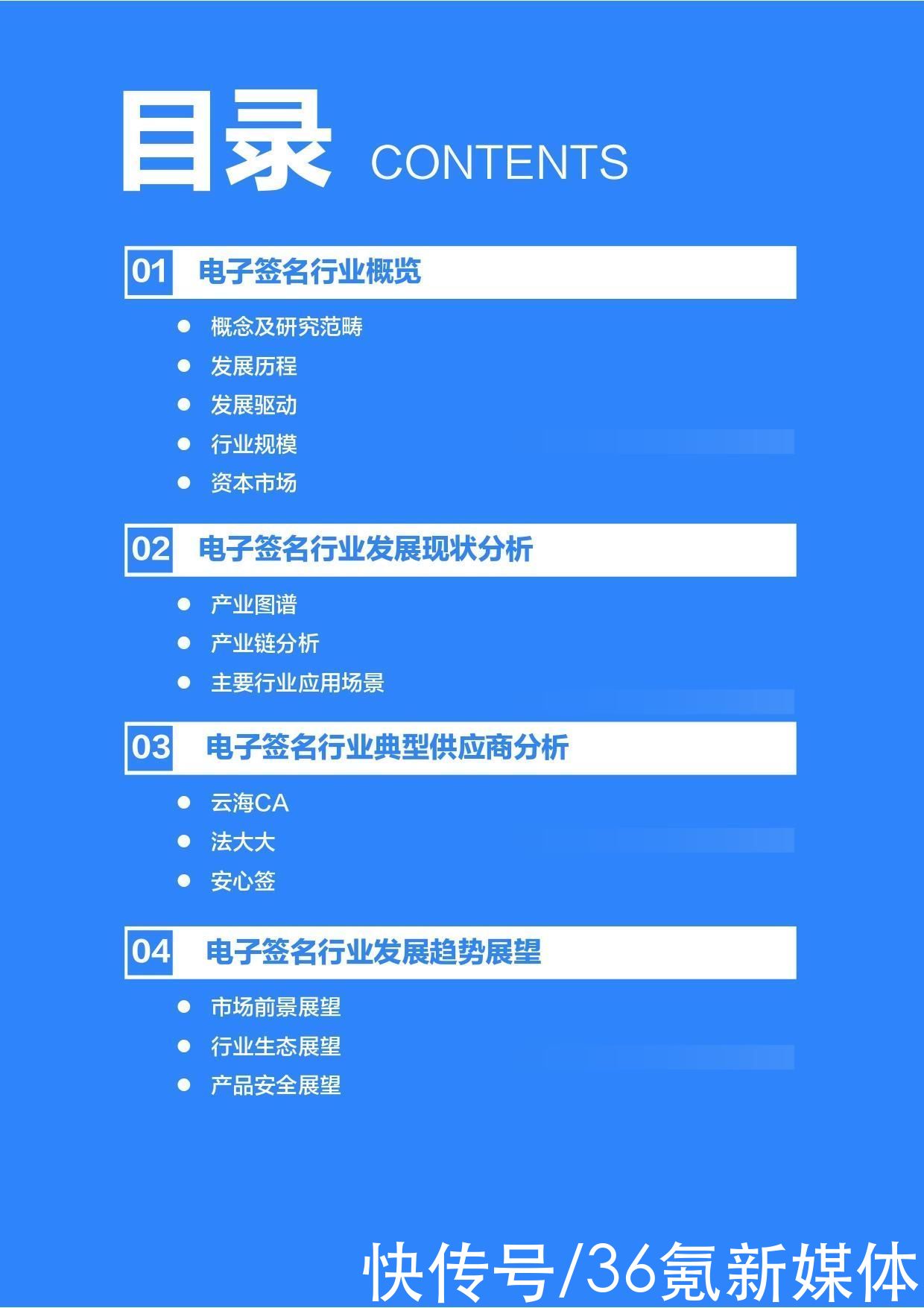 2021年中国电子签名行业研究报告|36氪研究院 | 研究