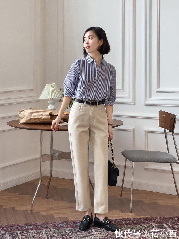 穿搭|建议30+女性多穿“衬衫”,搭配半身裙、牛仔裤、阔腿裤都很高级