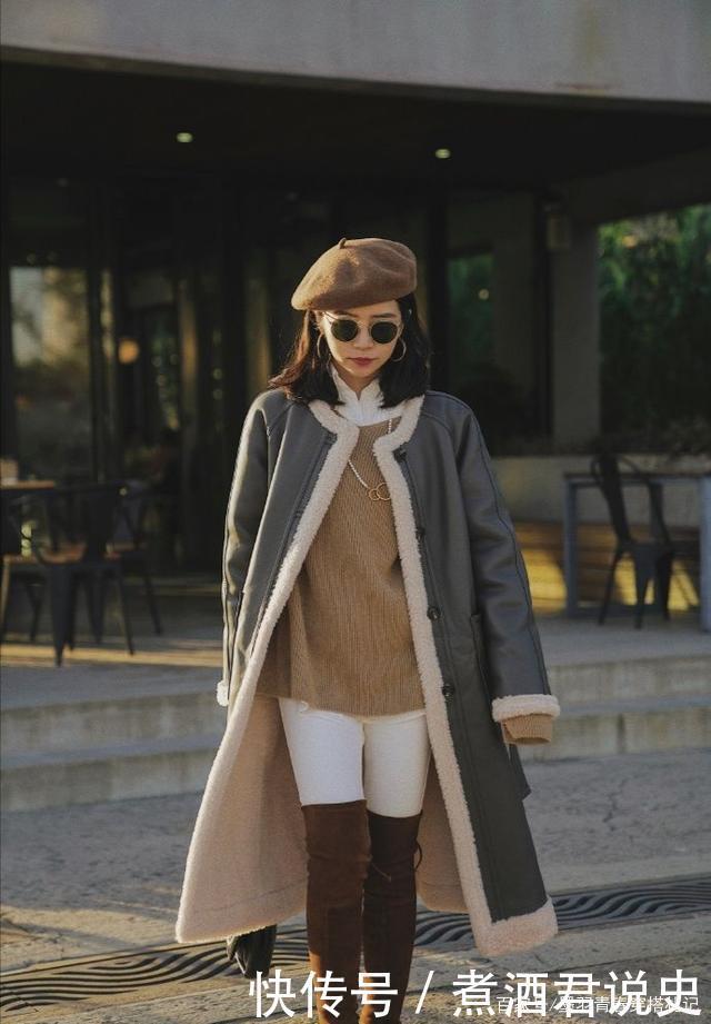 三木堪称最穿大衣的“国产博主”,掌握她的叠穿技巧,从头美到脚