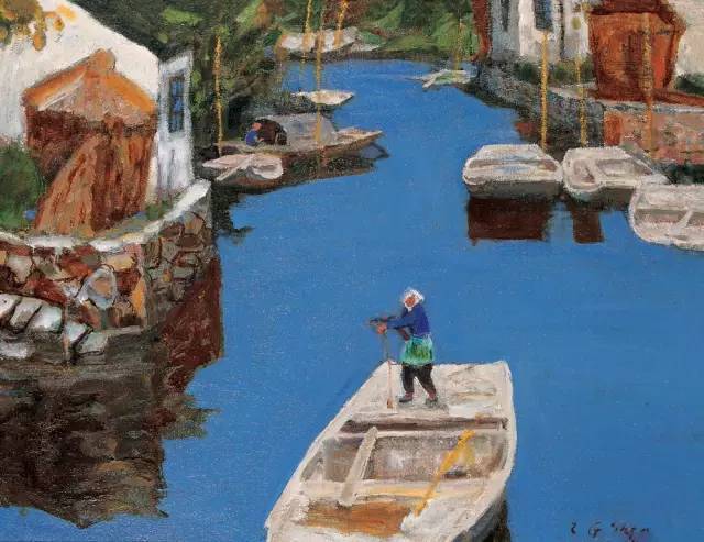 高级色彩,沈行工独特的诗意性油画