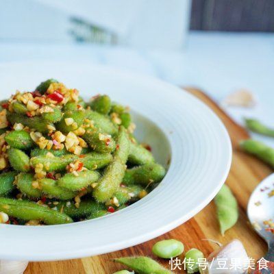 入味|#夏日开胃餐#凉拌毛豆不入味？你可能少了这一步