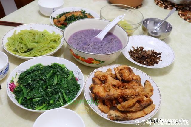 回婆家4天,每餐不一样,发个朋友圈,闺蜜:怪不得放假也不长肉