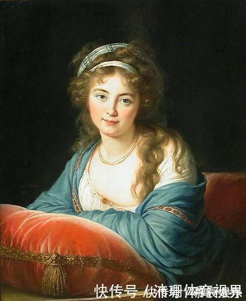 沙龙|法国18世纪著名洛可可女画家维吉·勒布伦肖像作品欣赏