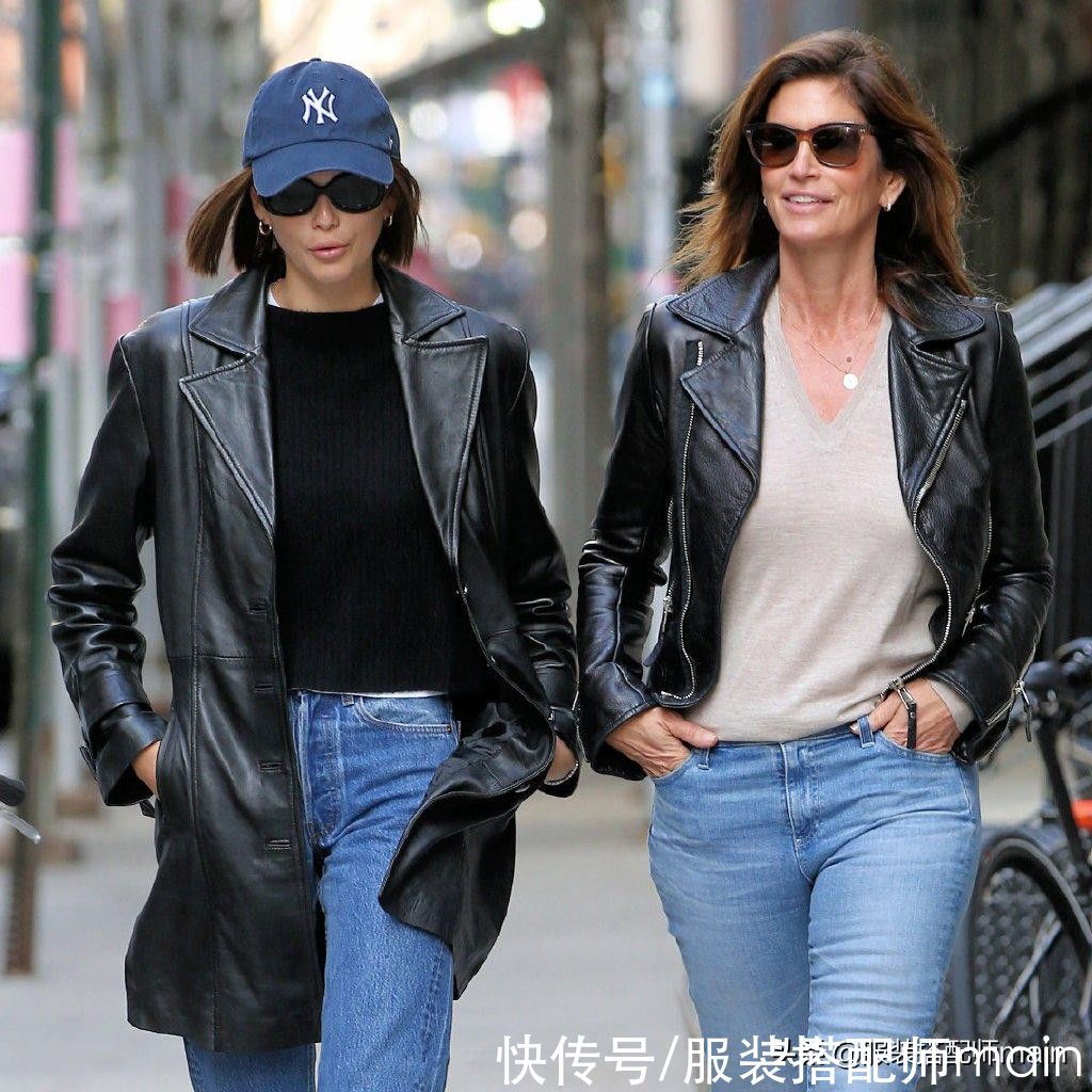 皮衣穿着不好看？大多数是版型没选对，学会这4点很重要