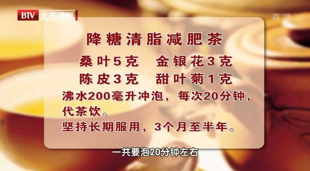 代茶饮|霜降一定要吃“神仙叶”！国医大师常喝降糖、控压饮，血管更健康