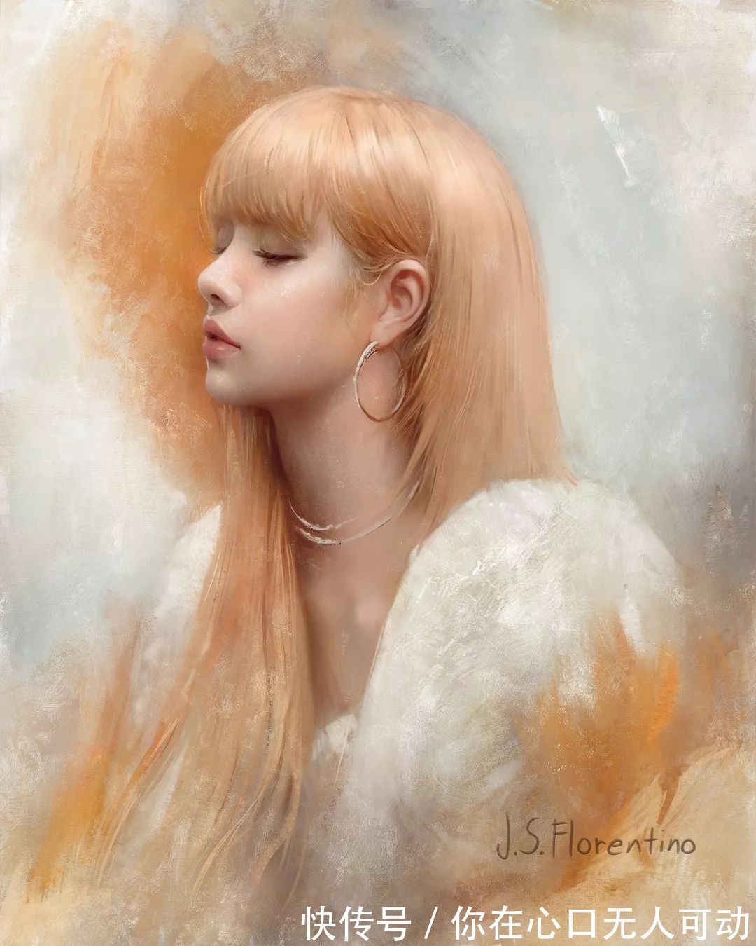 mandy!这三位艺术家的画中女子,楚楚动人,美若天仙