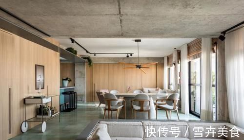 朋友家|翻新130平的家,卧室装得够隐蔽,藏在旋转木门,谁也找不到