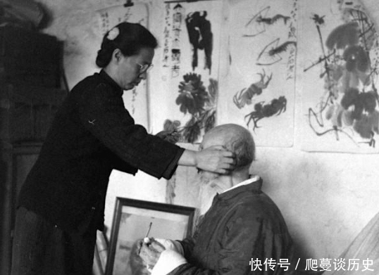 齐白石|齐白石近70高龄时,好友送他一个婢女,妻子呵斥:你都已经68岁了