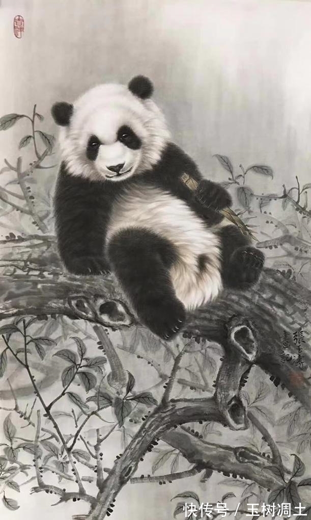 动物画@著名画家张玉涛动物画作品欣赏