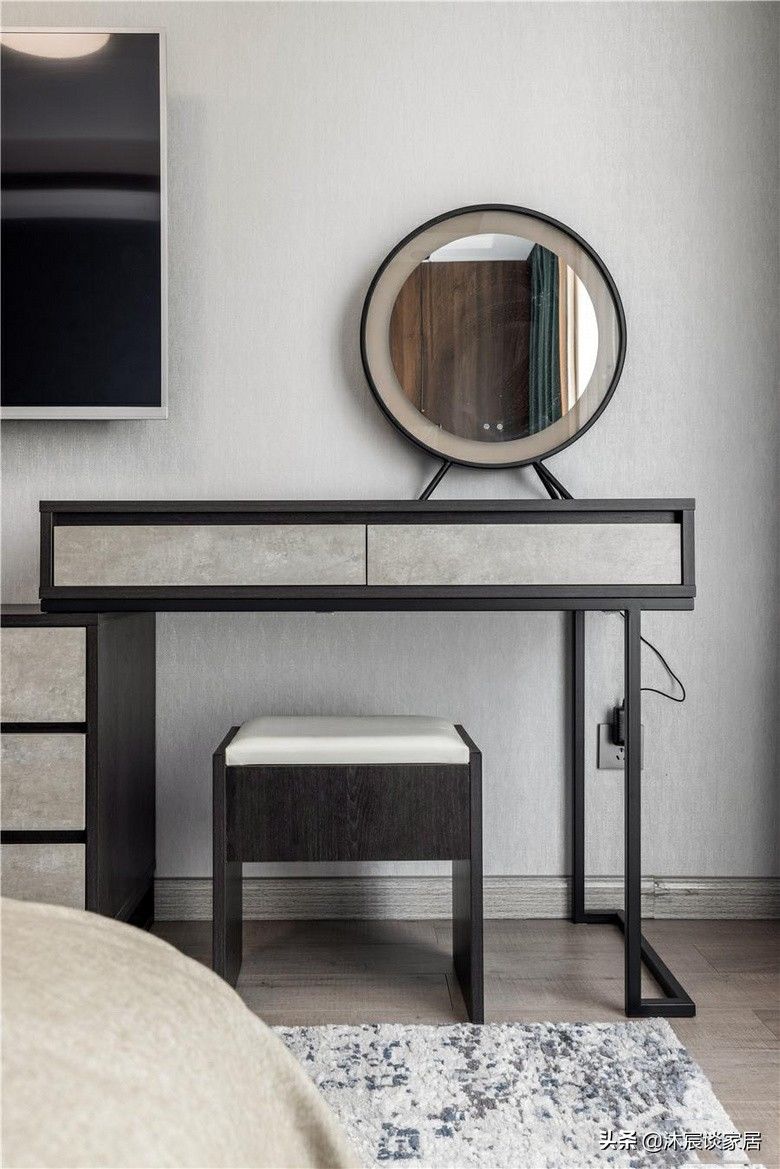 全景图|她，80后，二次装修选择现代中式，素雅沉稳大气的家，越看越中意