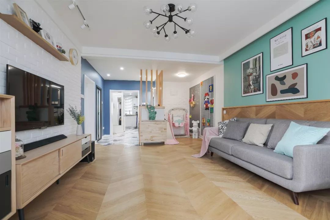 文艺感|67㎡北欧风小户型,这样装文艺又有格调,小小蜗居也很幸福!