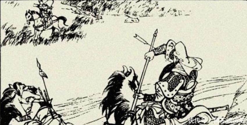 逃走|魏文通举刀斩秦琼,此人在对岸大吼两声,魏文通两手流血回马逃走!