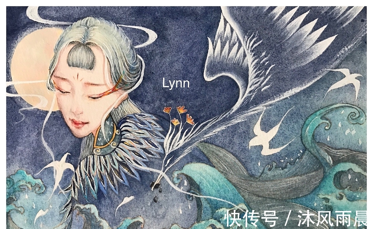 十大神鸟#上古神话中十大神鸟分别是哪些?我们熟悉的精卫便是其中之一