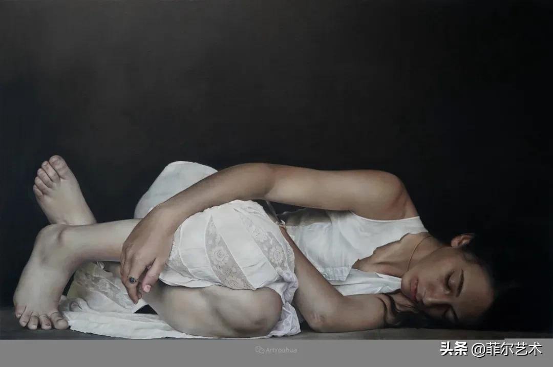 安妮·罗达!法国画家安妮·罗达超高清、超写实人物油画作品欣赏