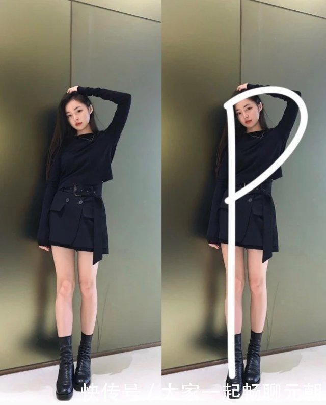 姿势|流行的“字母式”拍照很简单,9个造型拍出高级感,学一遍就会用