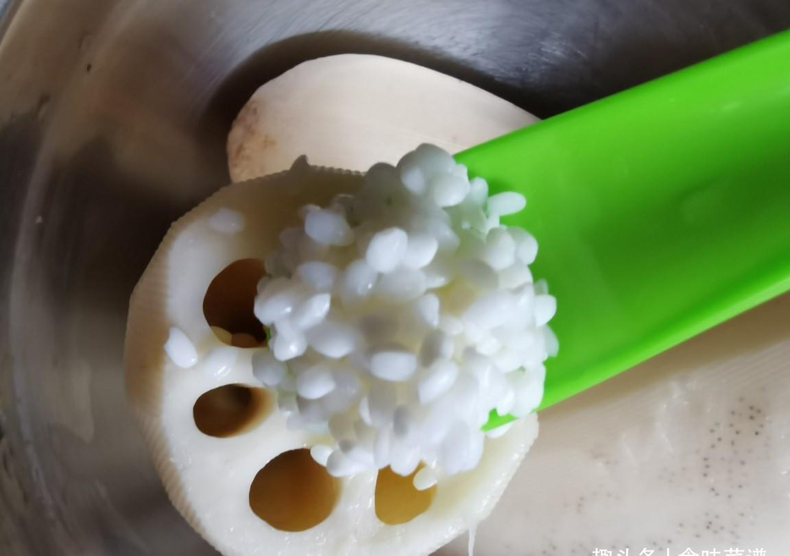 红糖糯米藕好吃有诀窍,很多人以为复杂,大厨教你3招,一次成功