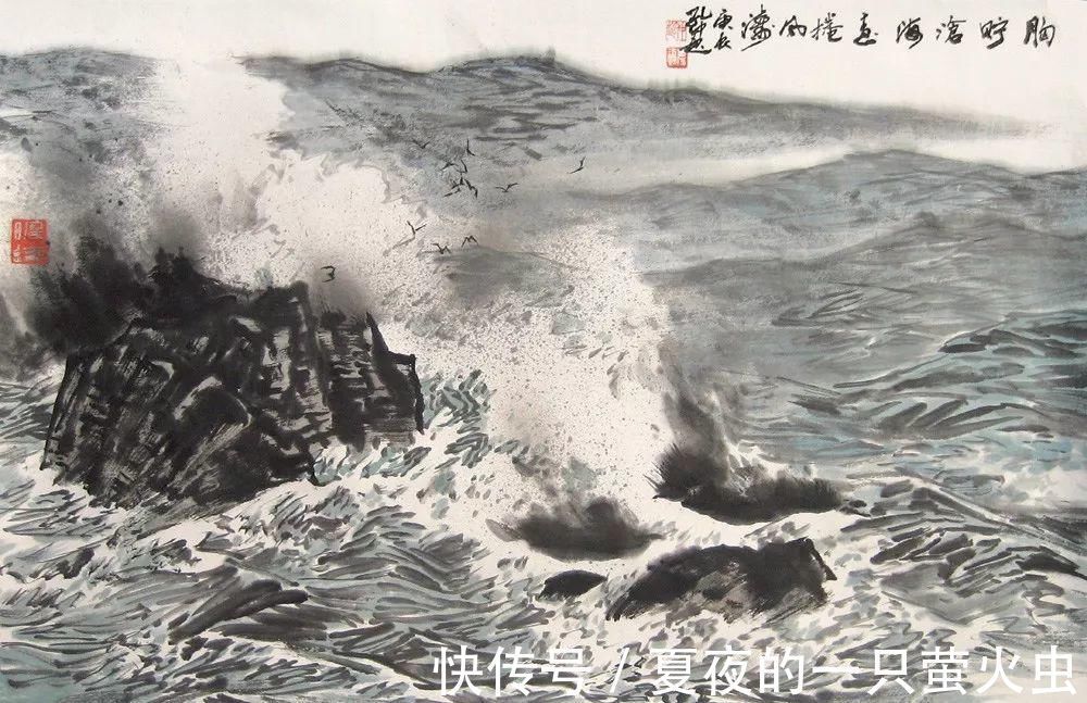 浙江潮|胸有万水千山，自然云生水起——孔仲起山水画欣赏