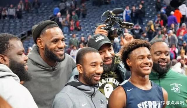 乐透秀|留给詹姆斯儿子进军NBA的时间不多了！但同年龄对比他比不过周琦