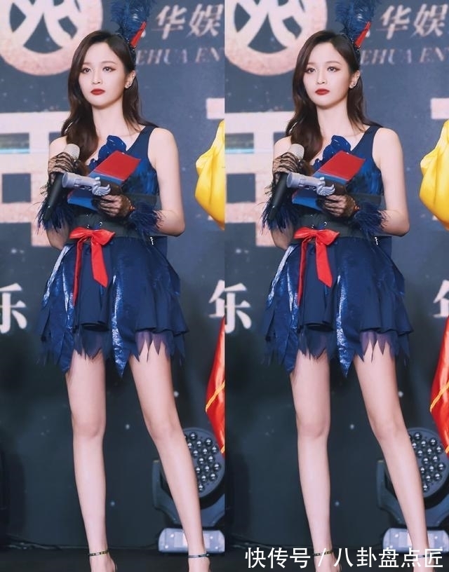 街拍|吴宣仪尴尬撞衫,内衣外穿被评输了,幸好“漫画腿”从来不输!