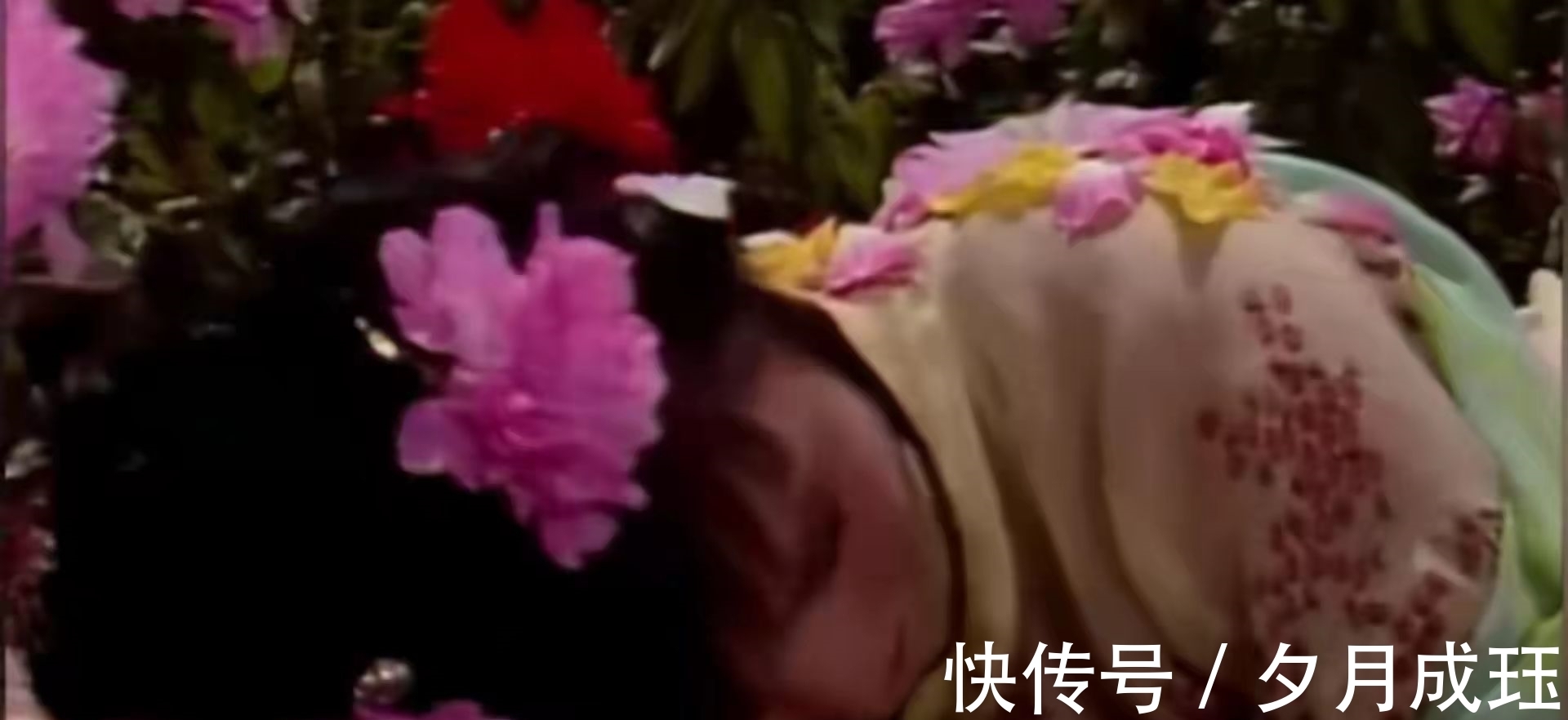 芍药!没有对比就没有伤害,一个简单的睡姿,看两版《红楼梦》的差距