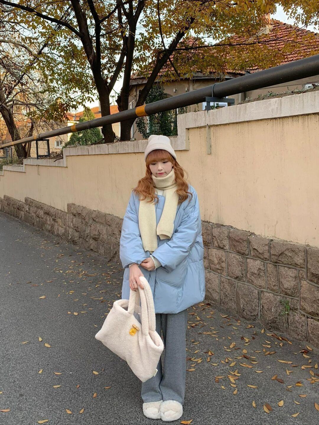 视觉效果|看潮人街拍就知道,羽绒服才是yyds,教你穿出好气质