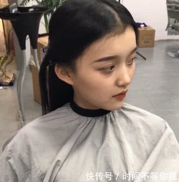 一个刘海拯救整张脸,女孩只是剪了一个刘海,瞬间变成“小仙女”