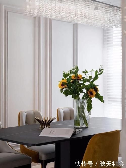 水晶灯|理想家大变身丨土气精装房也可以变成精致轻奢风时髦精!