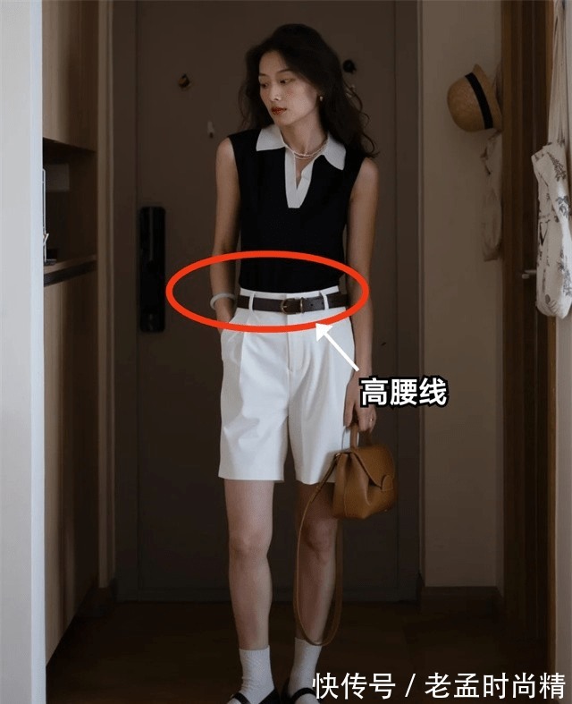 短裤|小个子不管穿什么裤子,都要避开这3个“长度”