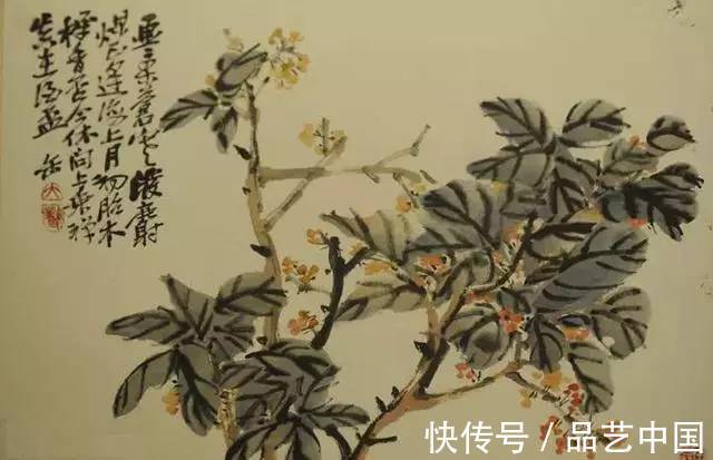 绘画&吴昌硕作画,处处都是书法