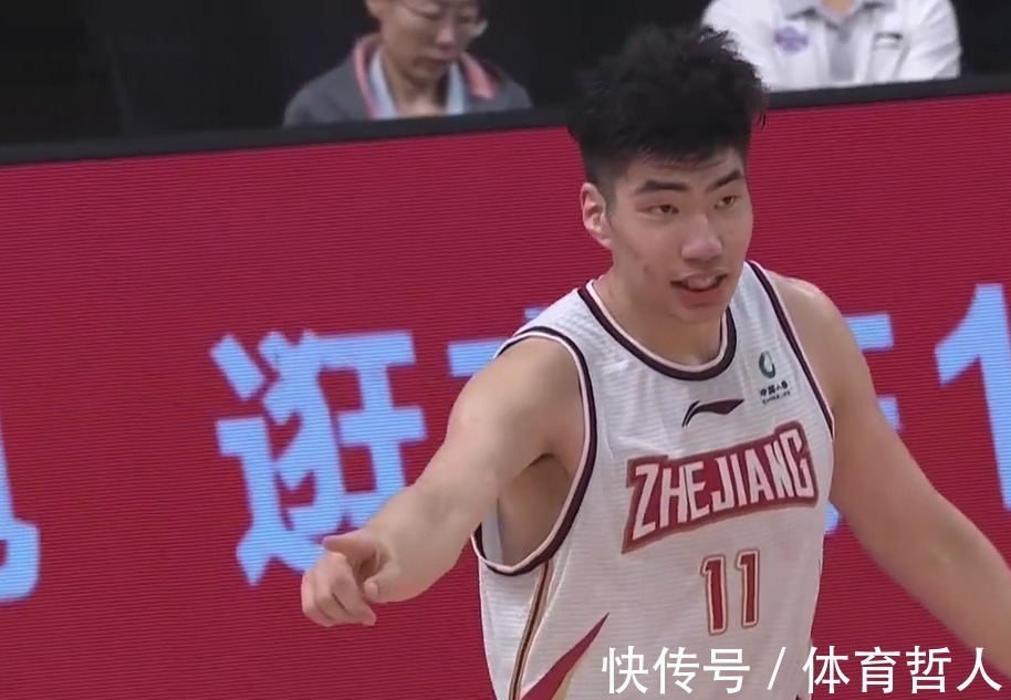 浙江队|12中9!砍23分12板,2米20小将令人期待,未来或可比肩易建联