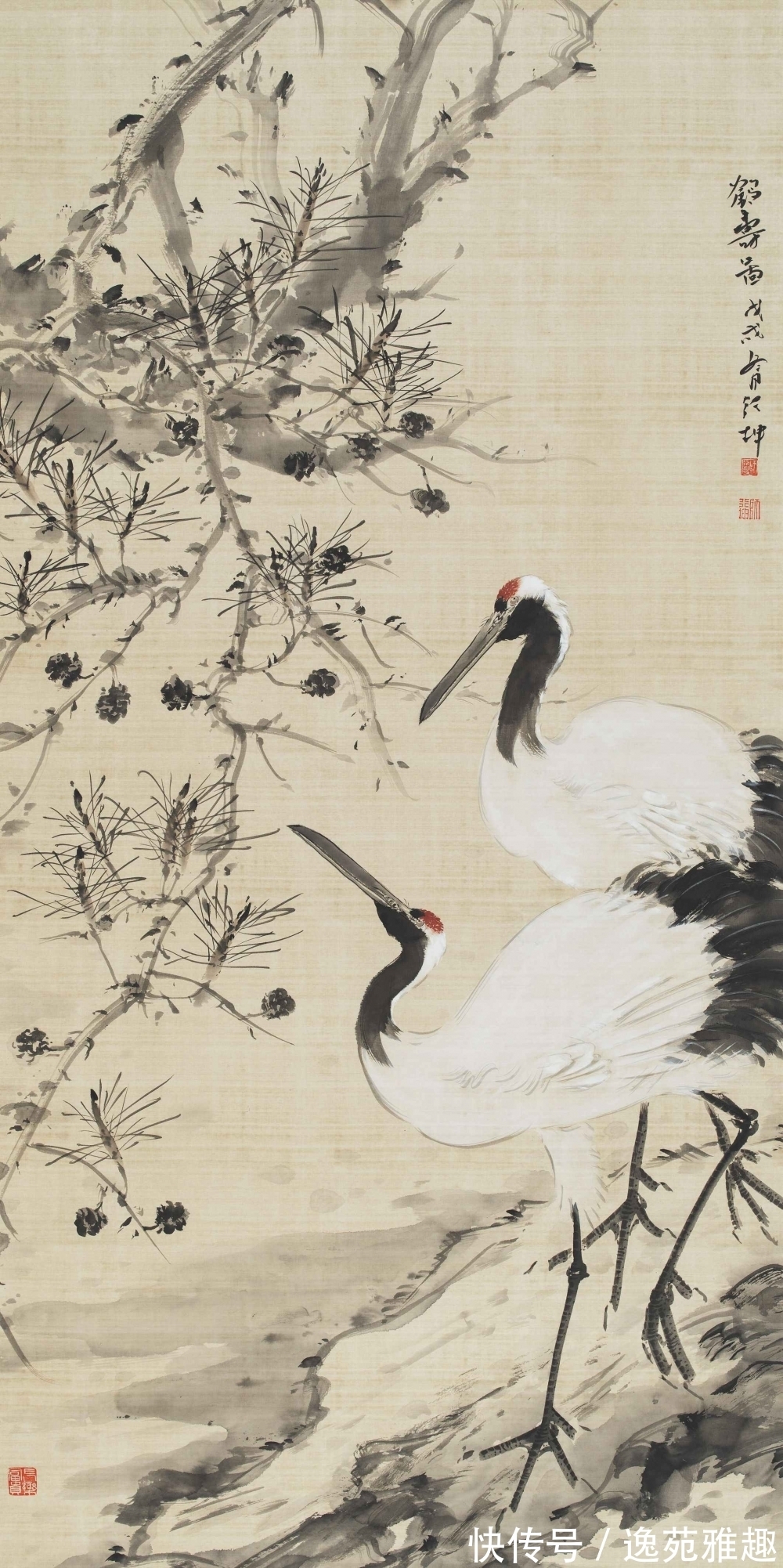 花鸟画$「生活美学」美学评论家冯德祥论画家师行坤花鸟画中的美学思想