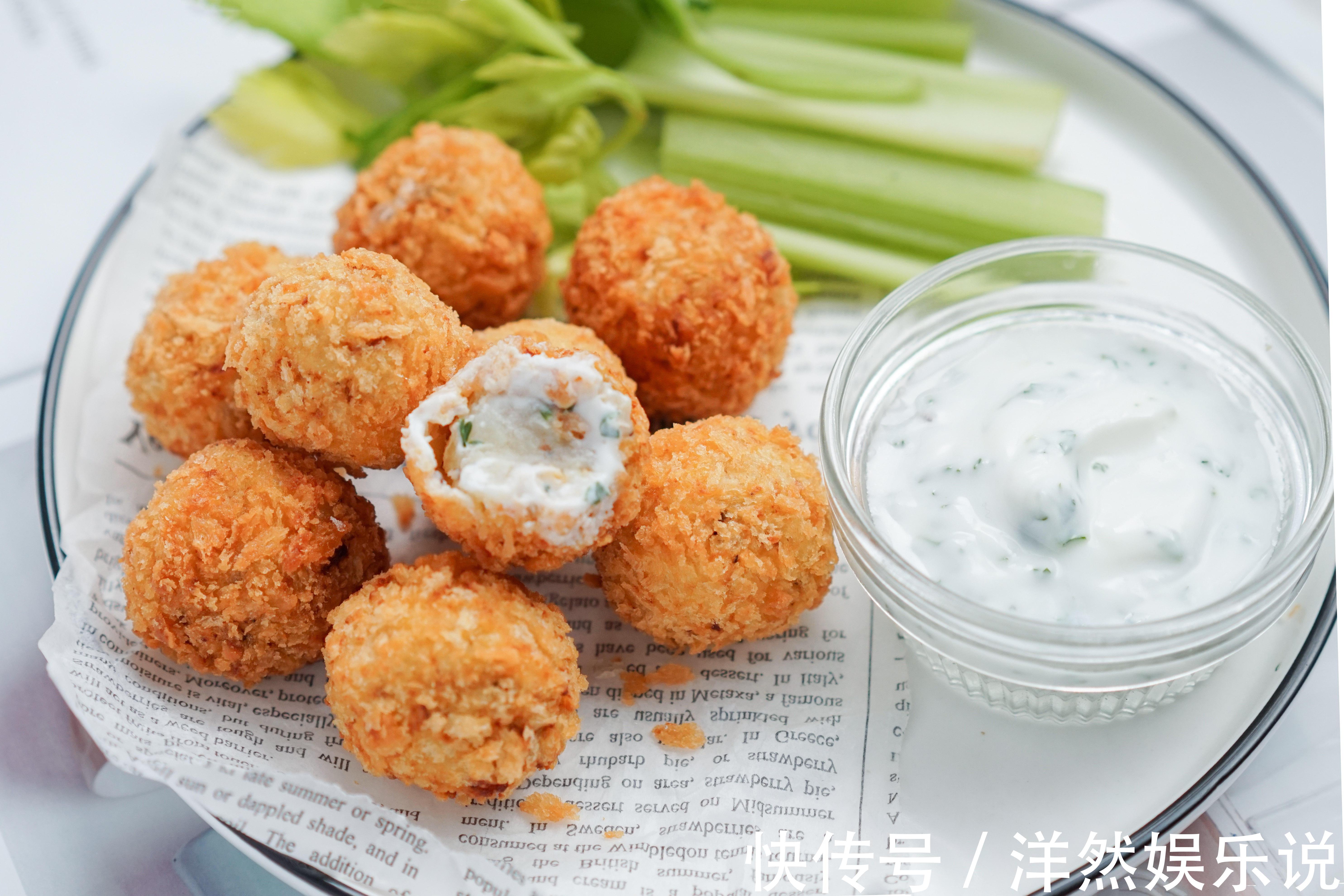 超好吃的土豆球做法,外酥里软特别香,吃了二十个也不觉得腻