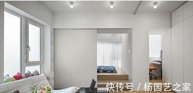 收纳|这套38㎡公寓火了,全屋简约朴素,却藏不住骨子里的设计感!