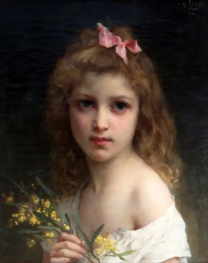 noir$法国画家查尔斯笔下风华绝代的仙女,太美了!