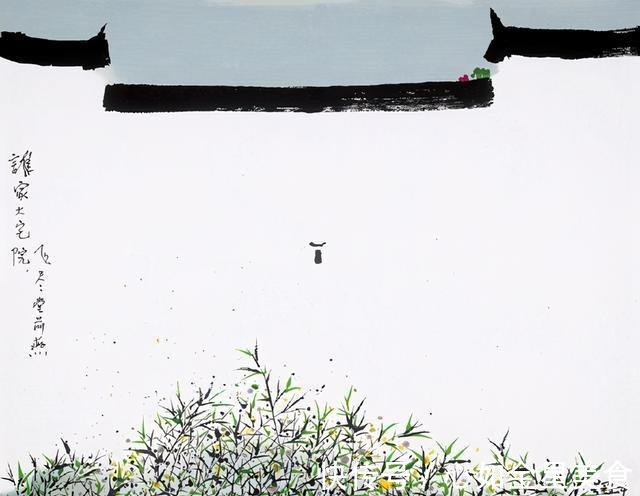 绘画|吴冠中我未能把握住竹的新貌,只好望竹兴叹!