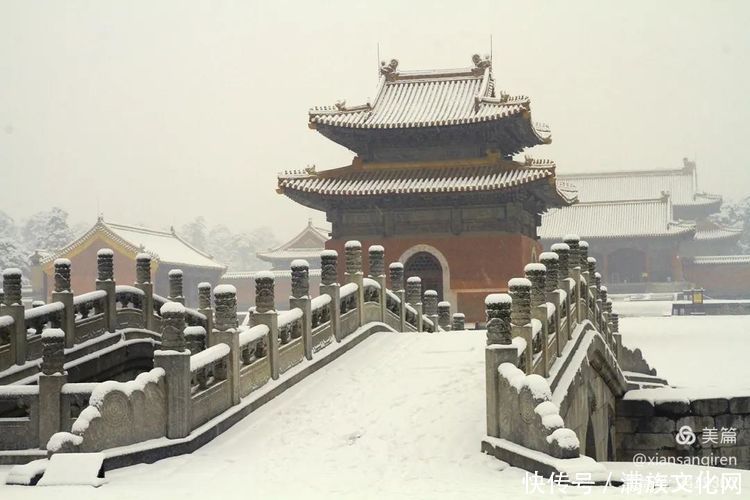 冬日的清西陵等你来看雪