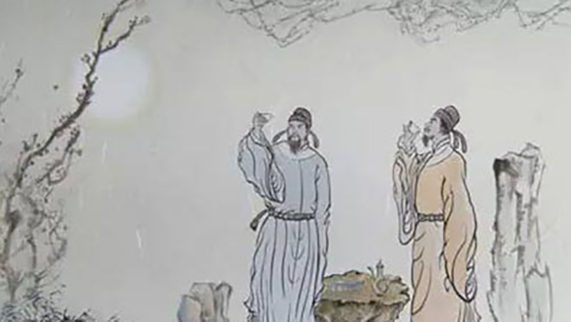 李白#杜甫想念李白的一首诗,第三句成为写作名言,三年后李白辞世