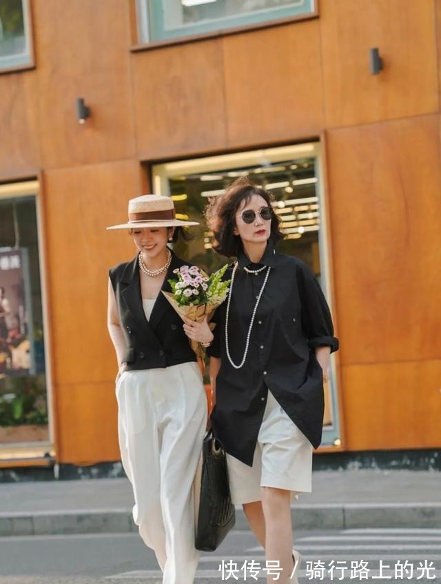 搭配 女人过了40岁少穿短袖配阔腿裤!推荐三木妈妈5套新搭配,真优雅!