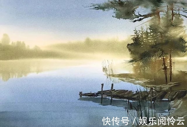 屏保$充满仙气的水彩画,每一张都可以用来做屏保!