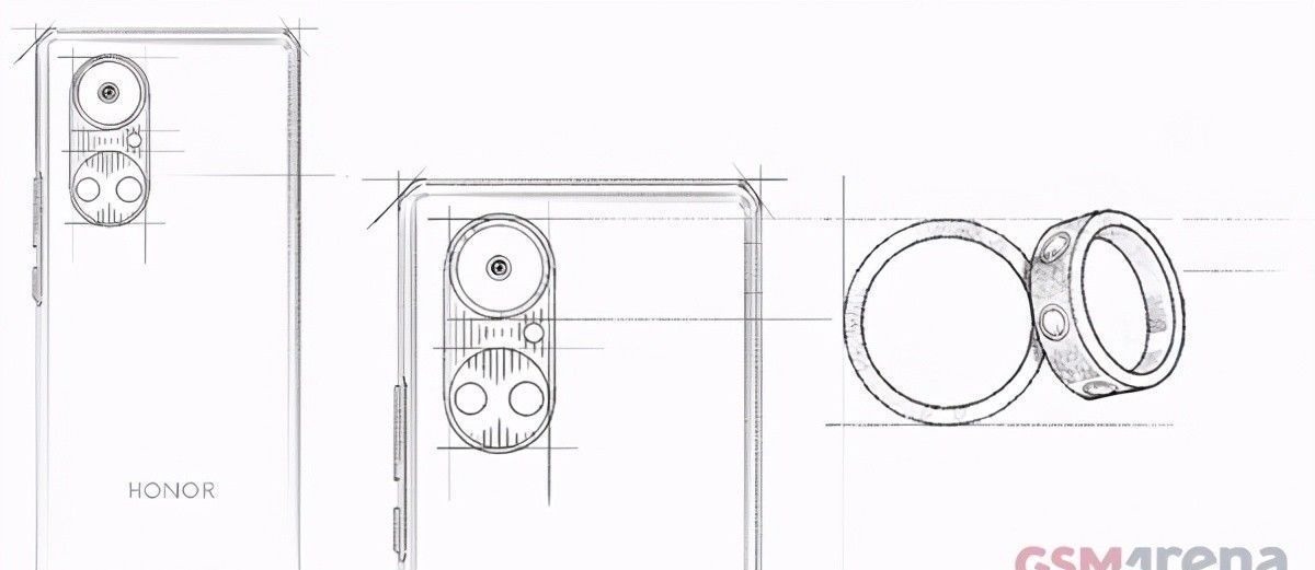 圆环|手机外观新潮流！荣耀50系列“卡地亚镜头”曝光：比P50更高端