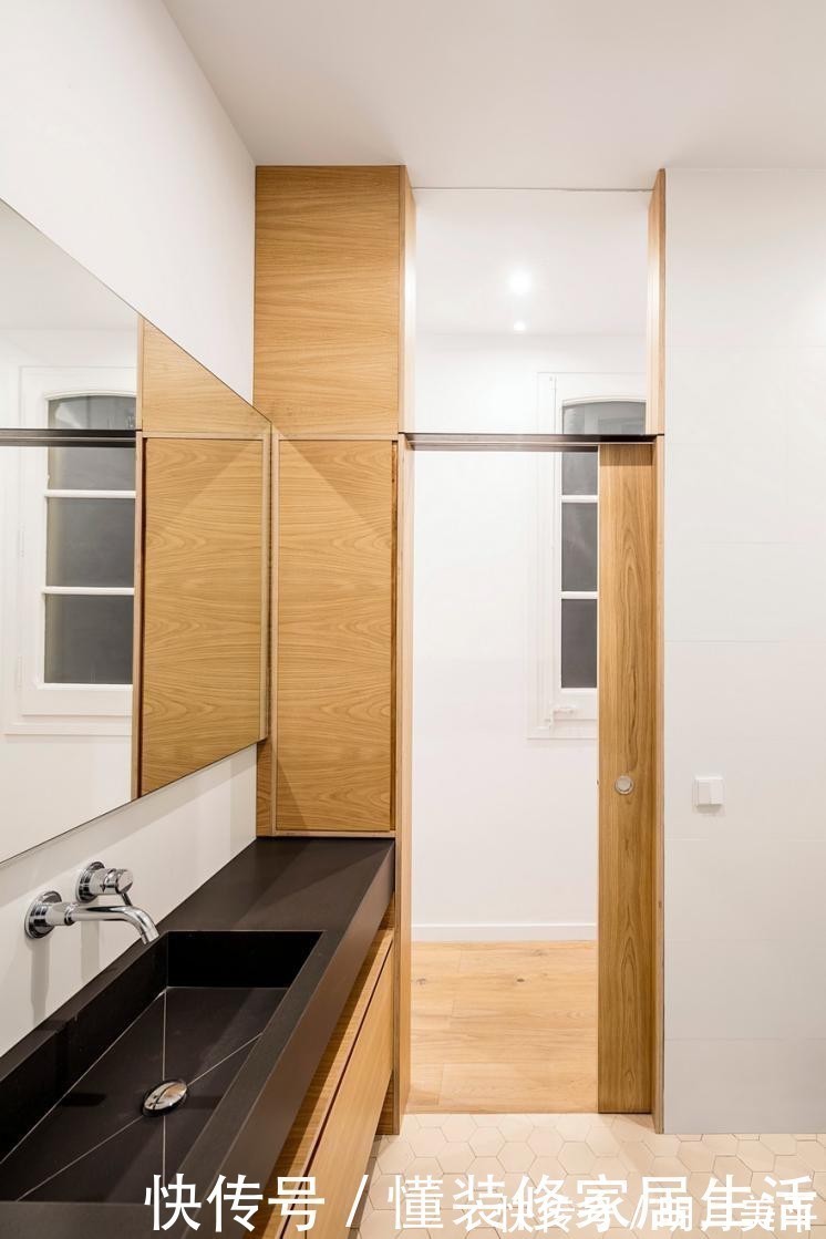 柜子|买这套105㎡房，装修坚持己见全屋做开放式设计，家里敞亮时尚