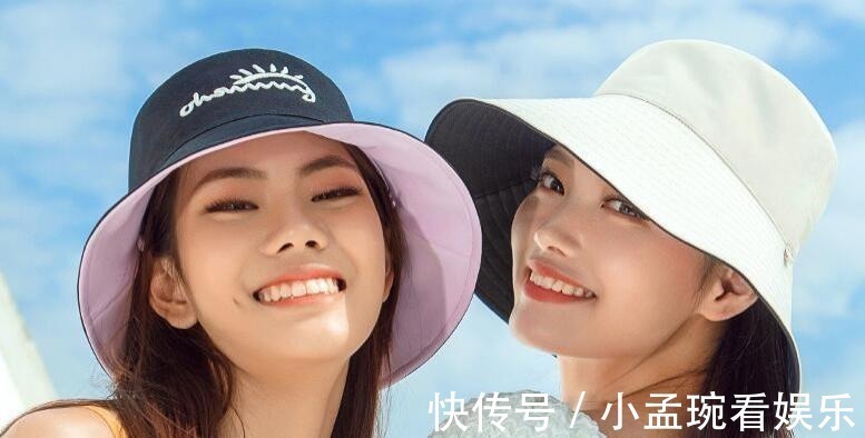 紫外线 单调的鸭舌帽就别戴了,看我媳妇头上戴的渔夫帽,好看又时尚