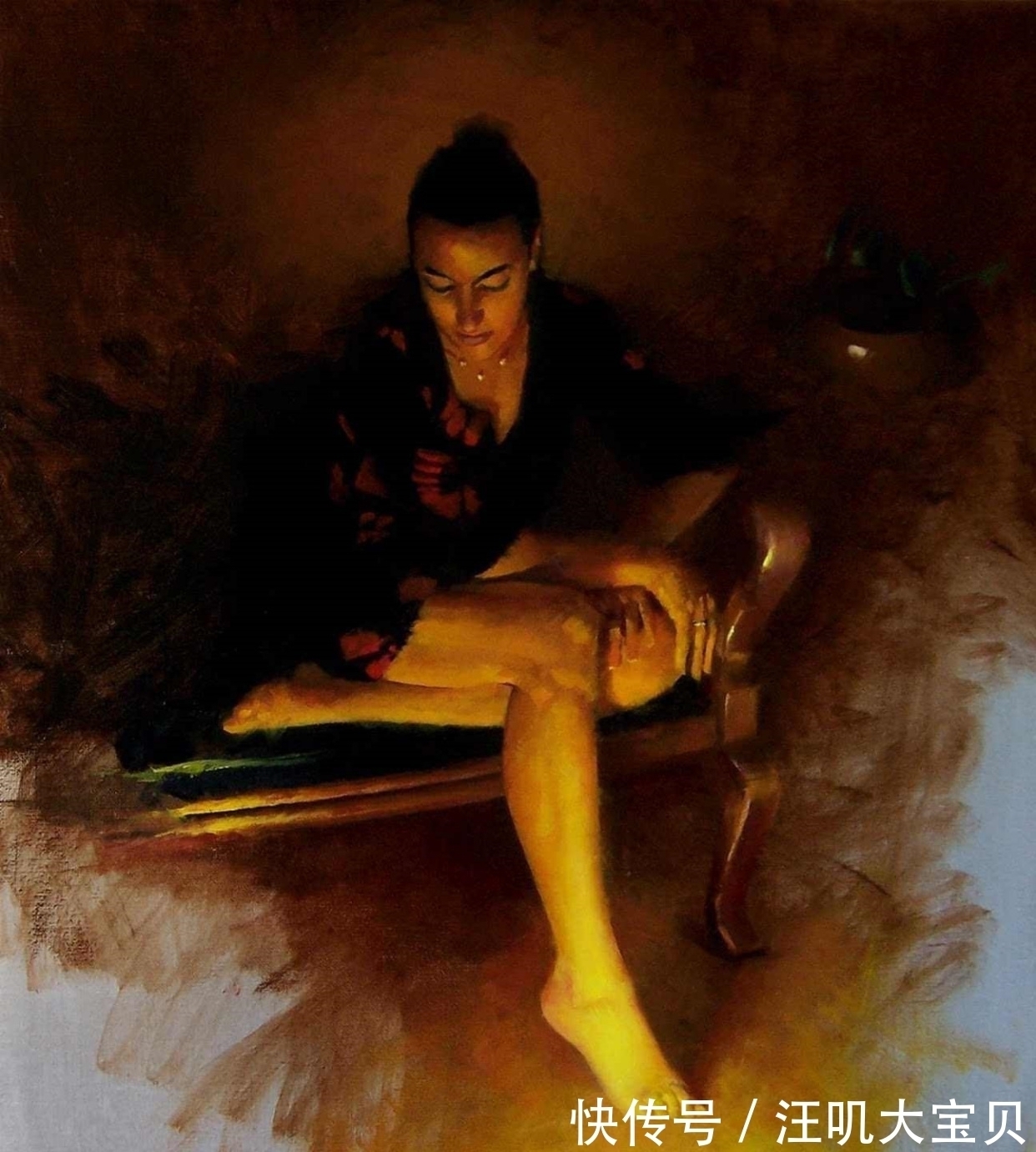 绘画#艺术真正的对象是人体——解读和探寻永恒女性美的画家布莱斯