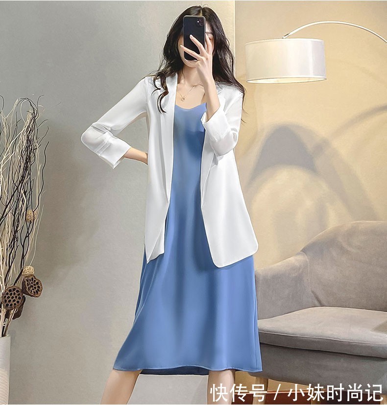 鱼尾裙|日常穿搭:休闲西装的雅、酷、甜,让它在今夏十分流行