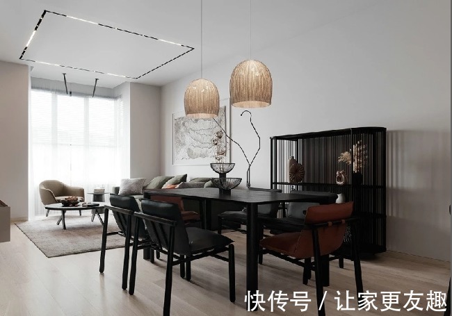 质感|128㎡极简的魅力,质感生活的极致体现