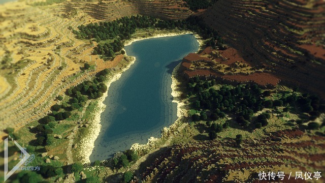 真实|我的世界:玩家首次发现鲸落?当真实地形再现MC,网友:那鲨凋呢