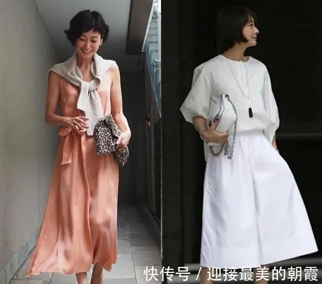 穿搭|女人40岁后穿搭要简约有质感，学习日本时尚女性的穿搭，优雅知性！