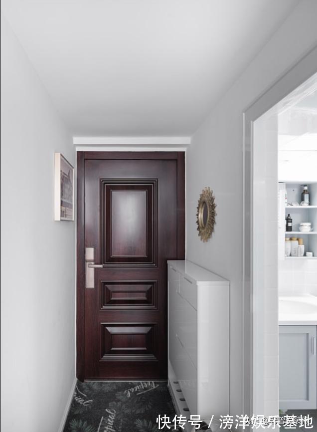 主卧|这是我见过空间利用到最极致的家,34㎡当两室一厅用,还带衣帽间