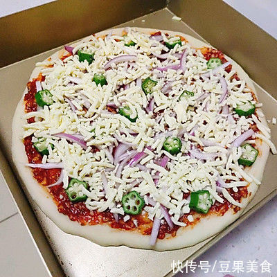 橄榄|大虾南瓜PIZZA 外脆内软的薄饼披萨配方来了